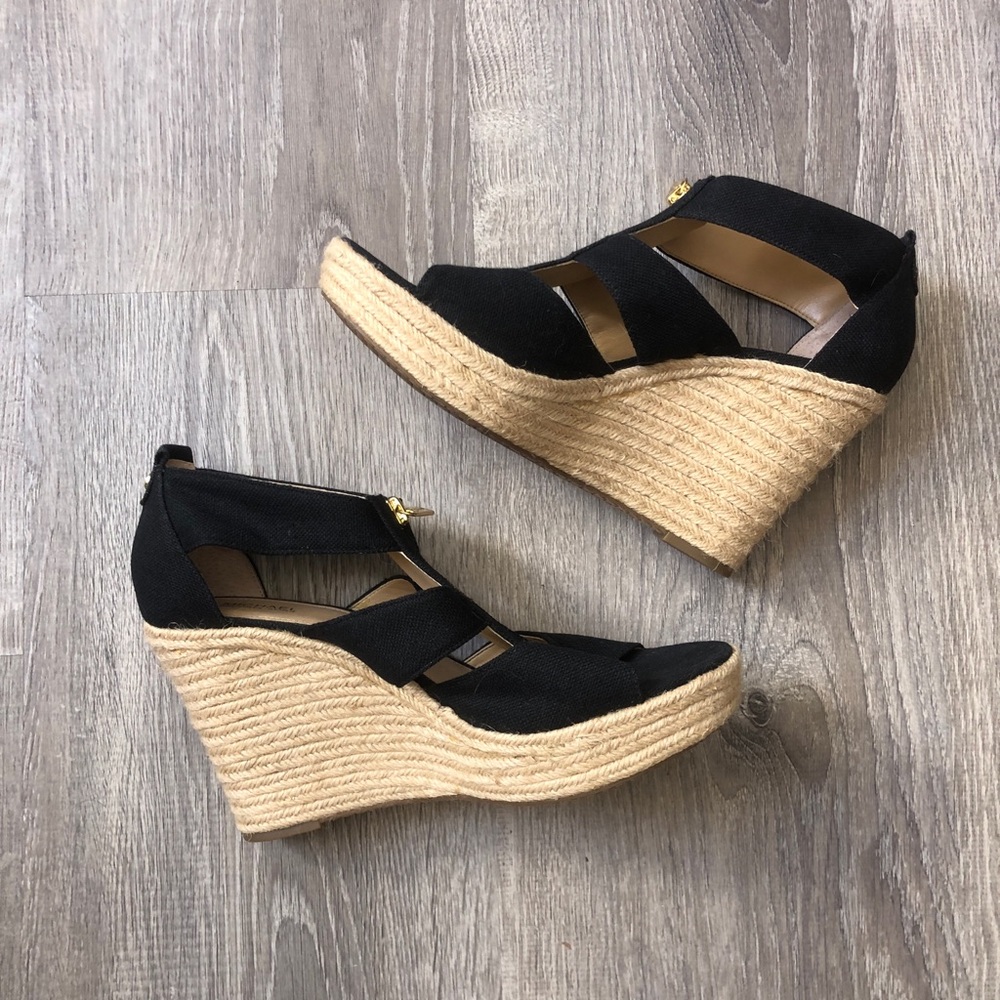 Michael Kors Berkley Wedge Sandals
